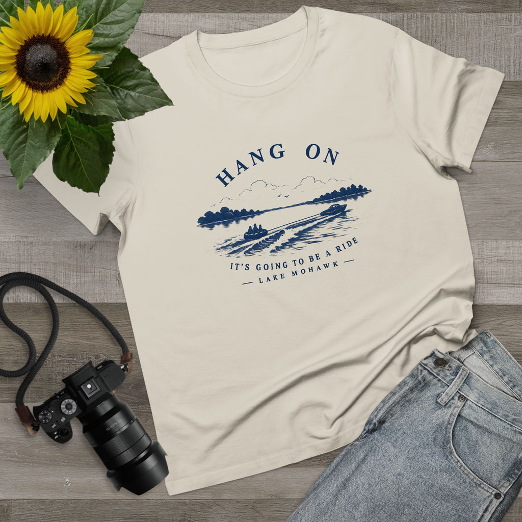 Hang On Lake Woman T-Shirt - Shop Lake Mohawk