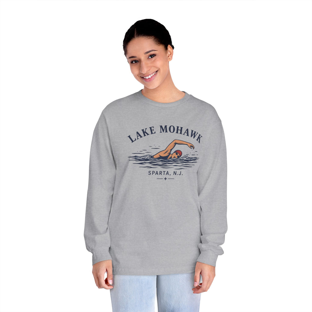 Lake Mohawk Swimming Long Sleeve - Shop Lake Mohawk