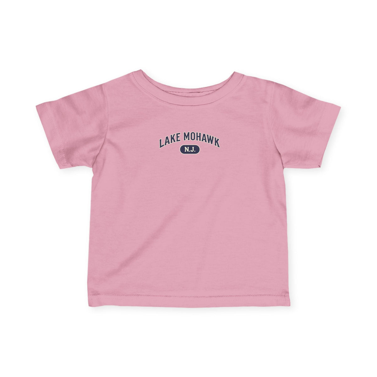 Lake Mohawk Mini Camp Logo Infant T-Shirt - Shop Lake Mohawk - Pink / 6M