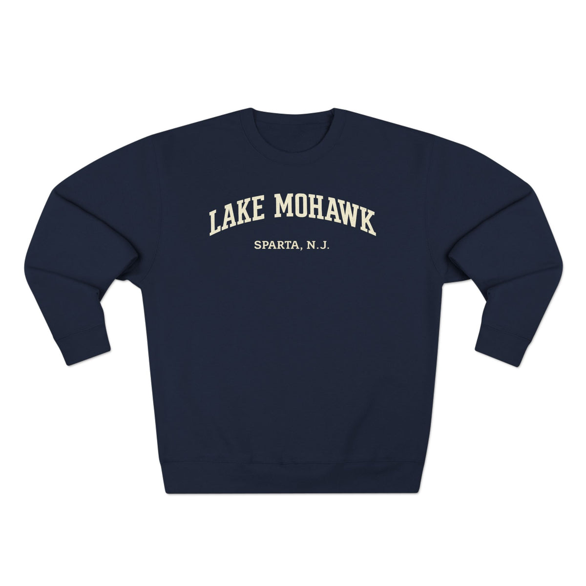 Lake Mohawk Campus Crewneck - Shop Lake Mohawk - S / Navy