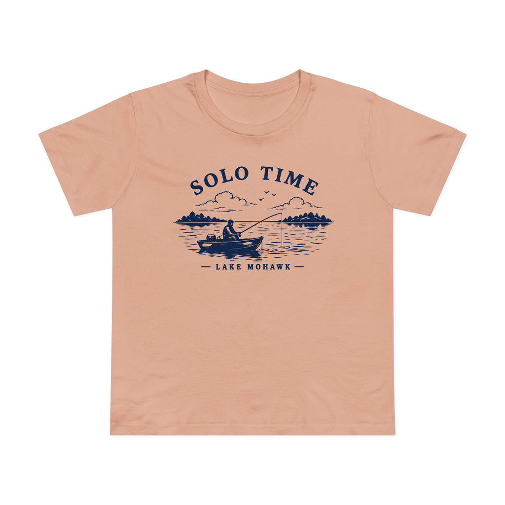 Solo Time Lake T-Shirt - Shop Lake Mohawk - Pale Pink / XS