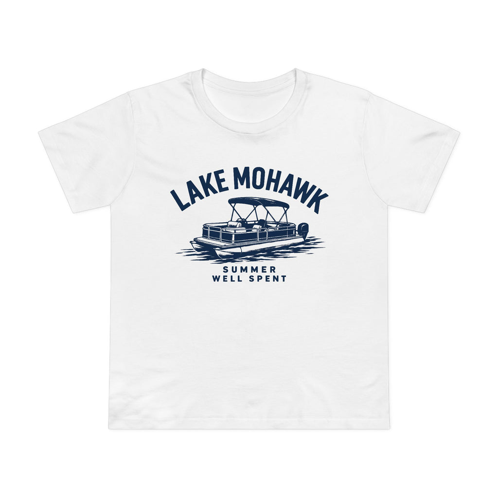Lake Mohawk Pontoon Boat T-Shirt