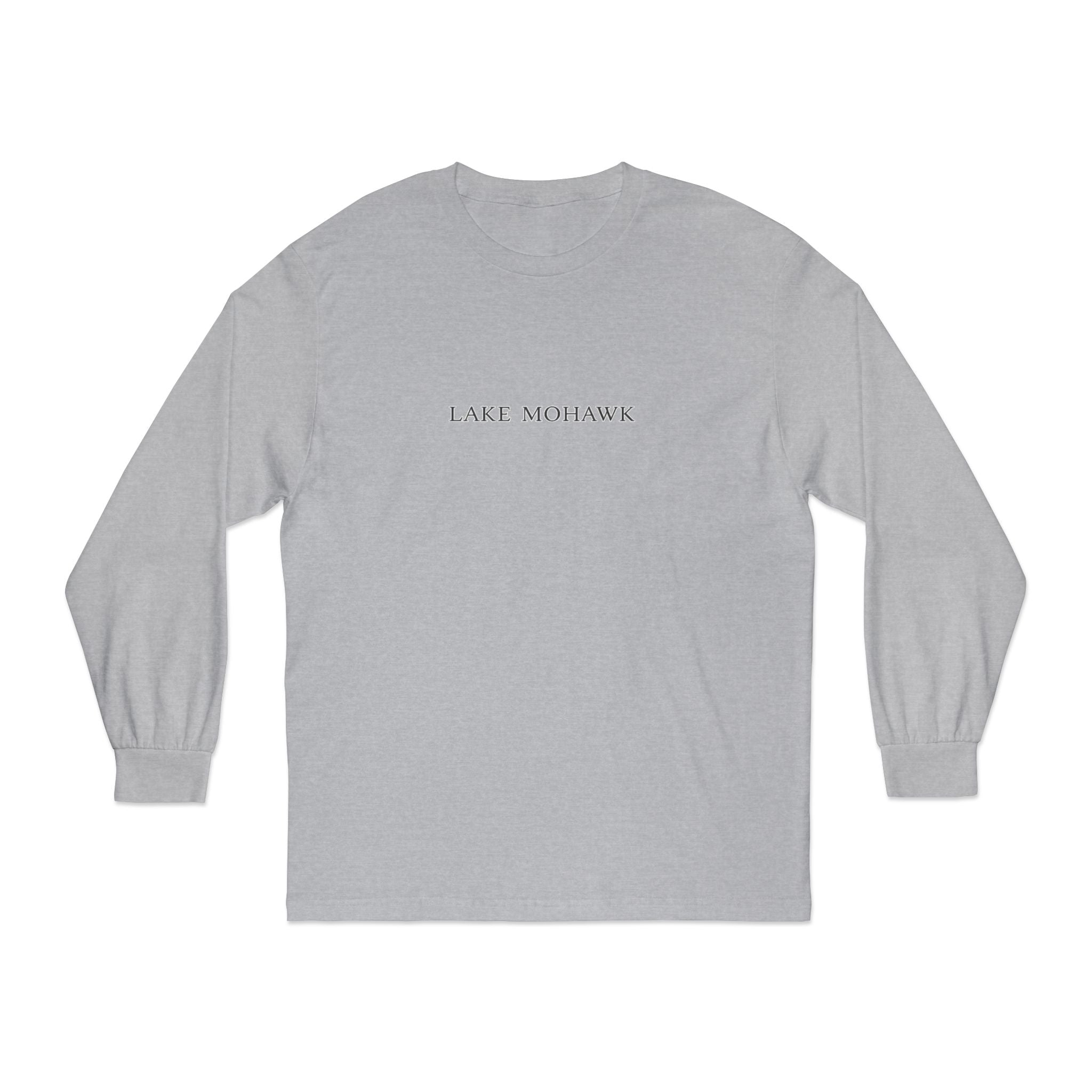 Lake Mohawk Minimalist Long Sleeve Tee