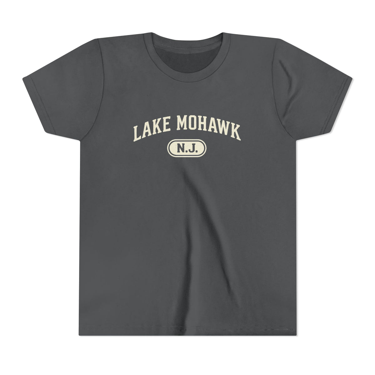 Lake Mohawk N.J. Youth T-Shirt - Shop Lake Mohawk - S / Asphalt