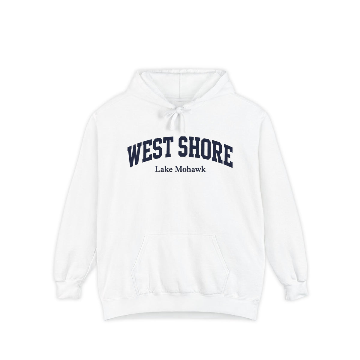 West Shore Collegiate Hoodie - Shop Lake Mohawk - White / S