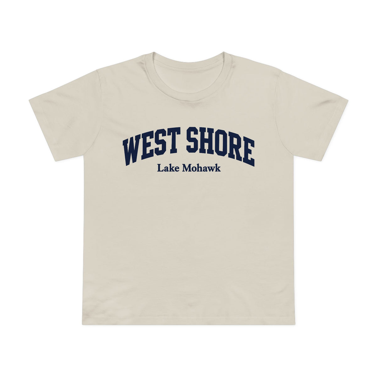 West Shore Lake Mohawk Women’s Tee - Shop Lake Mohawk - Bone / XS