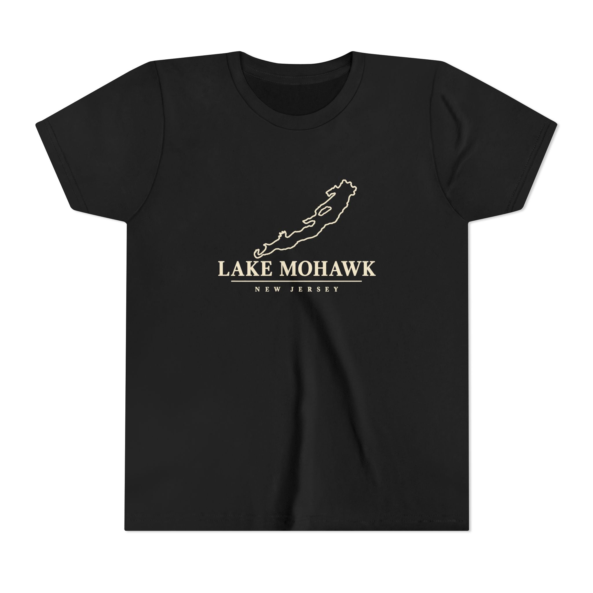Lake Mohawk Map Youth T-Shirt