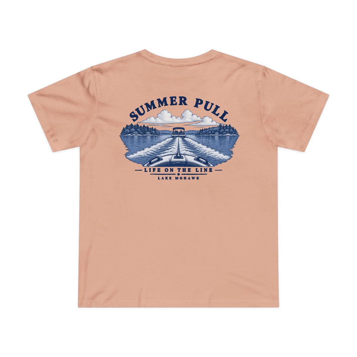Summer Pull Women’s T-Shirt - Shop Lake Mohawk
