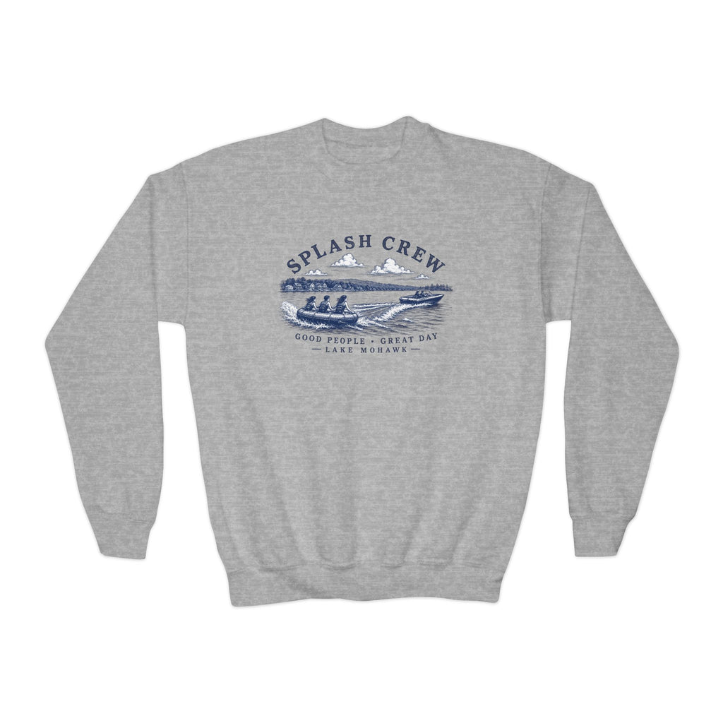 Youth Crewneck - Shop Lake Mohawk - Sport Grey / XS