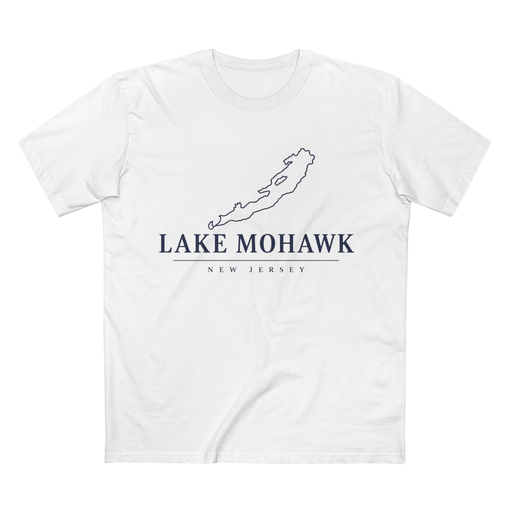 Lake Mohawk New Jersey Map Tee