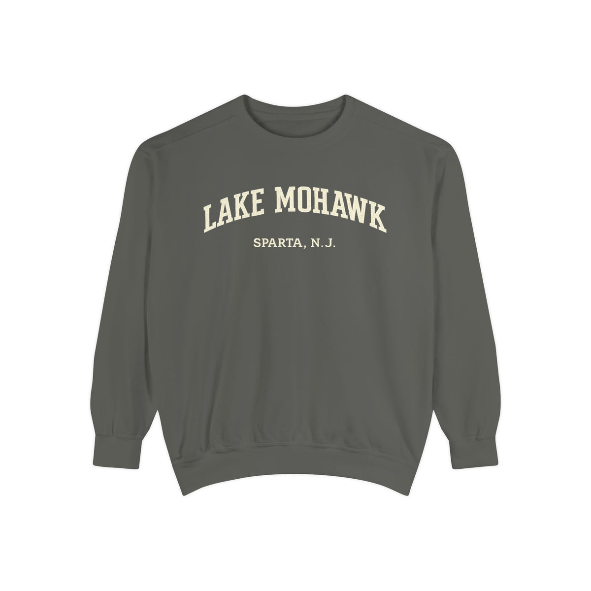 Lake Mohawk College Crewneck - Shop Lake Mohawk - Pepper / S