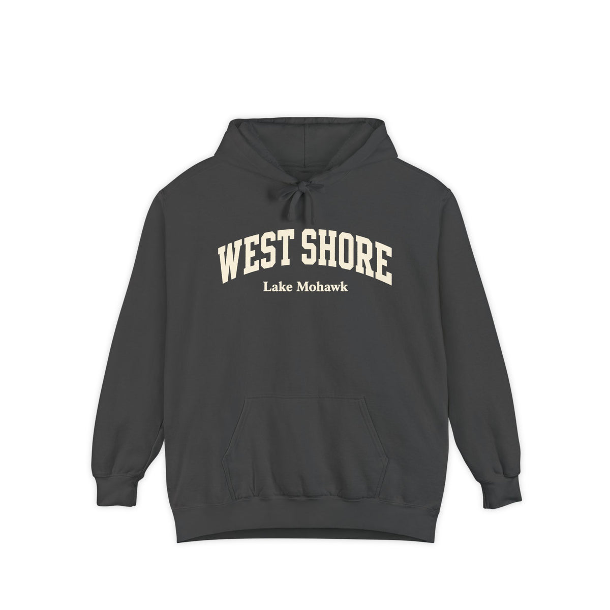 West Shore Collegiate Hoodie - Shop Lake Mohawk - Pepper / S