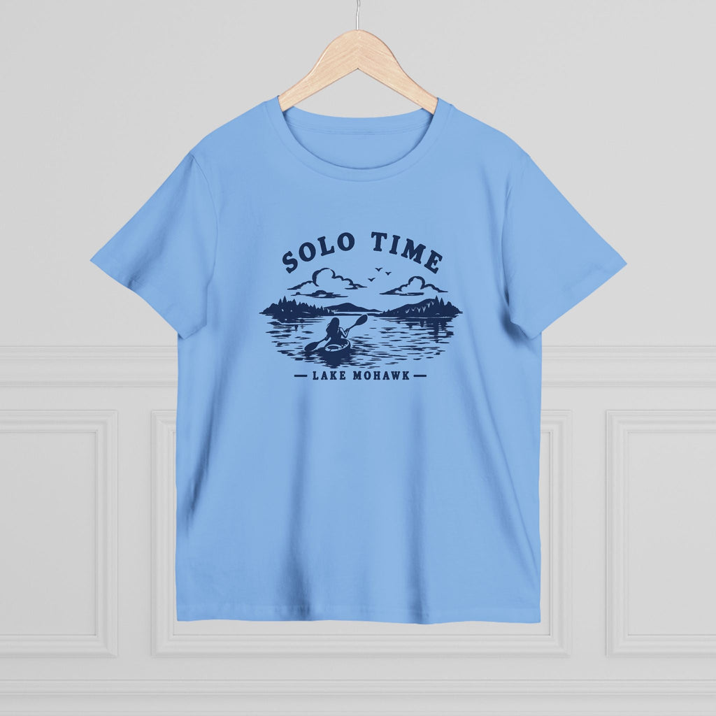 Solo Time Lake Tee — Women’s Kayaking Graphic T-Shirt - Shop Lake Mohawk