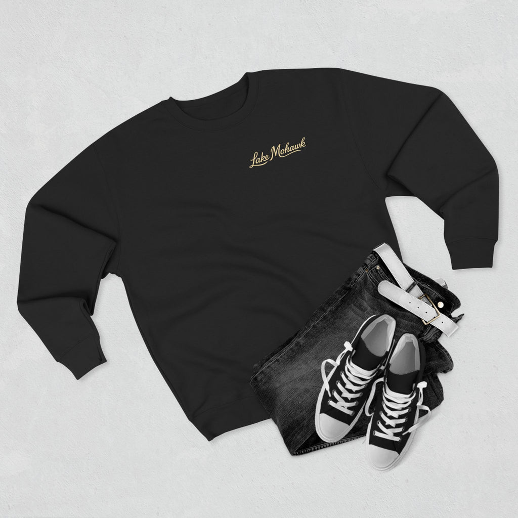 Minimal Script Crewneck