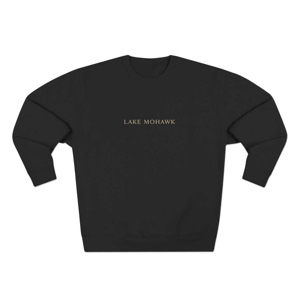 Lake Mohawk Minimal Text Crewneck