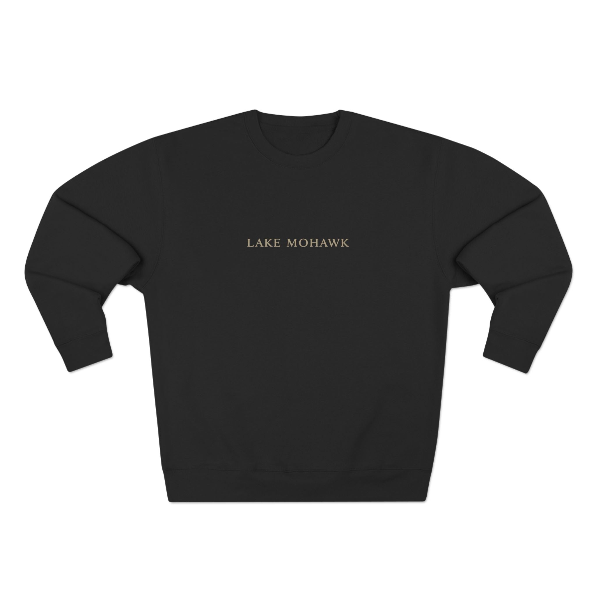 Lake Mohawk Minimal Text Crewneck