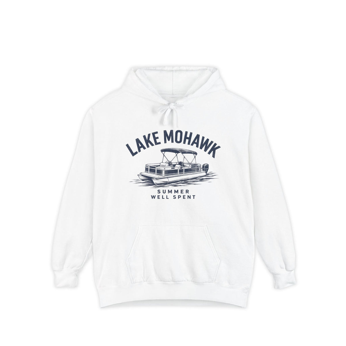 Summer Well Spent Hoodie - Shop Lake Mohawk - White / S