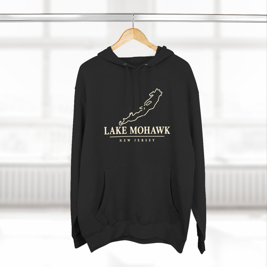 Lake Mohawk Map Hoodie - Shop Lake Mohawk