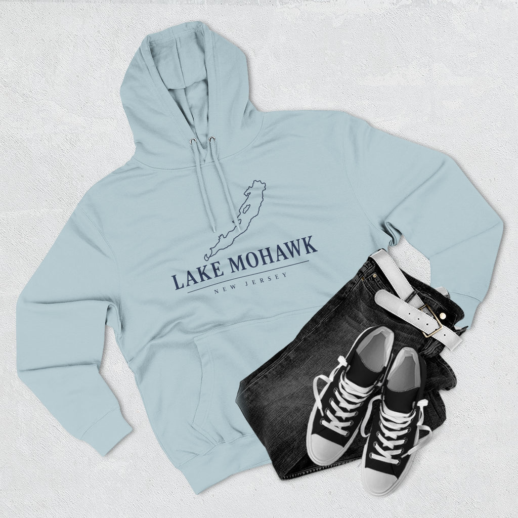 Lake Mohawk Map Hoodie - Shop Lake Mohawk