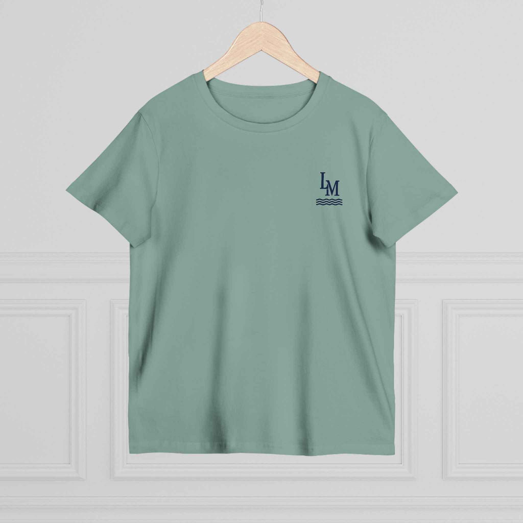 Lake Mohawk Map Women's Tee