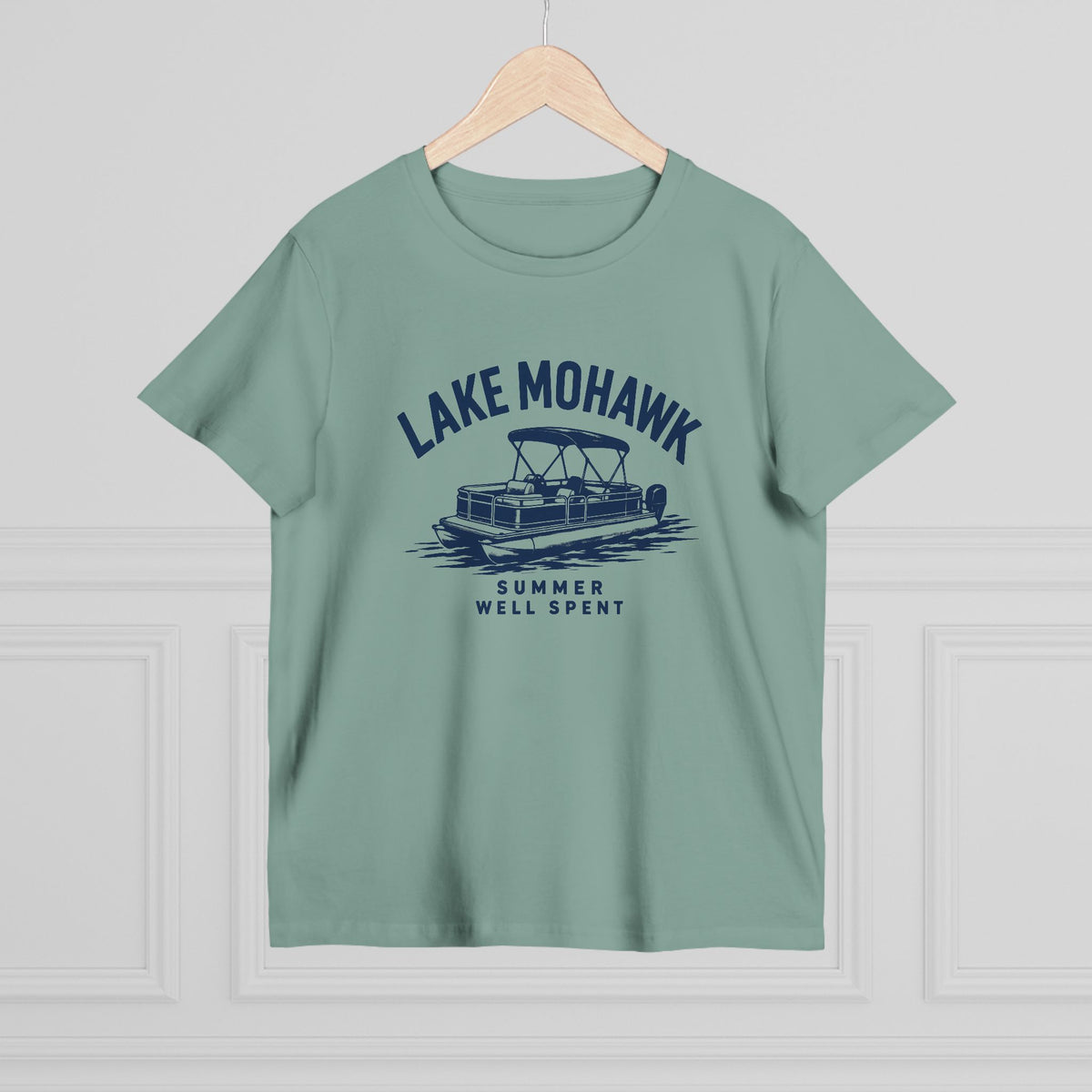 Lake Mohawk Pontoon Boat T-Shirt - Shop Lake Mohawk