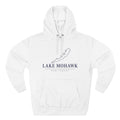 Lake Mohawk Map Hoodie - Shop Lake Mohawk - XS / White