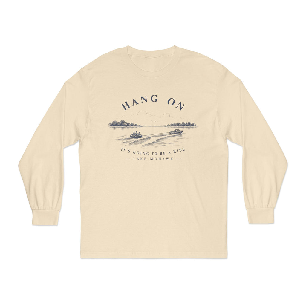 Hang On Lakeside Long Sleeve - Shop Lake Mohawk - Sand / S