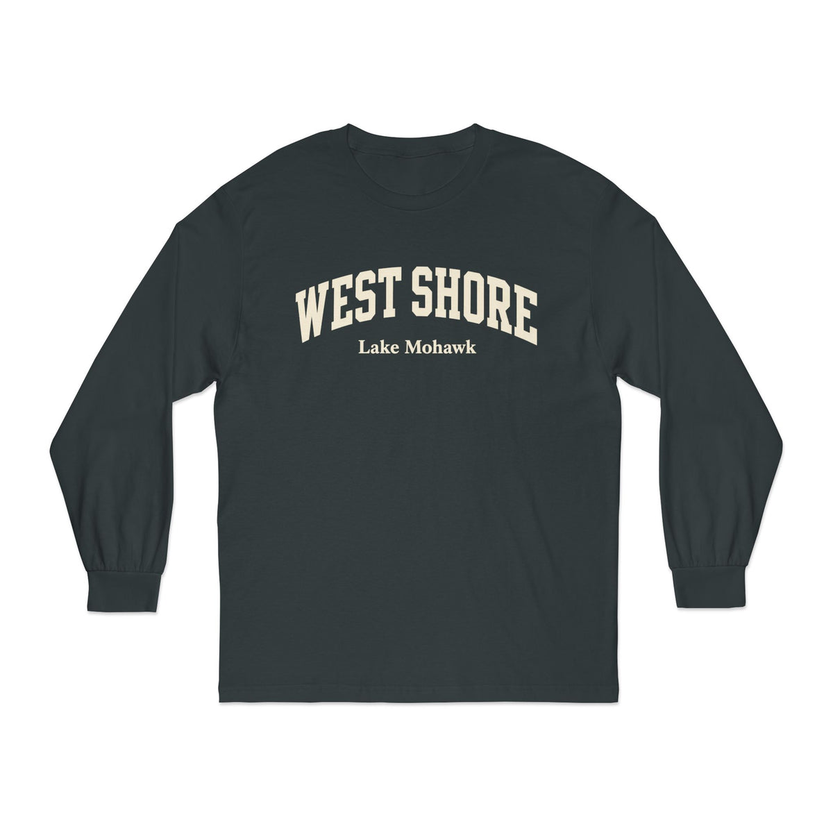 West Shore Long Sleeve - Shop Lake Mohawk - Navy / S