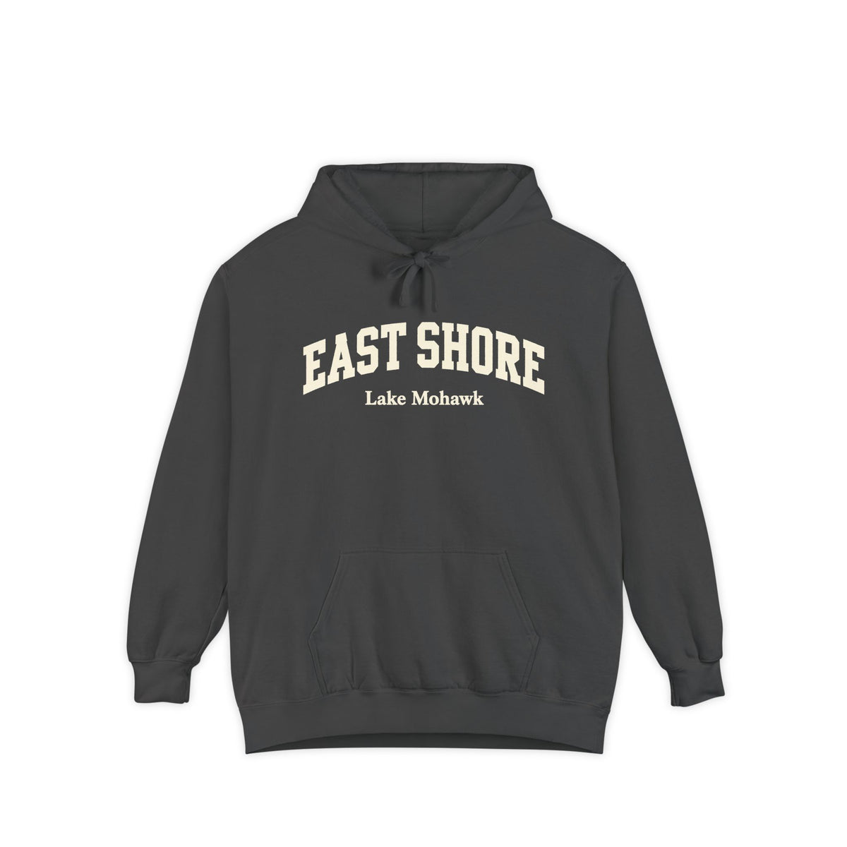 East Shore Lakefront Hoodie - Shop Lake Mohawk - Pepper / S