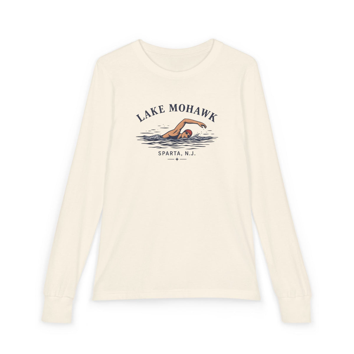 Lake Mohawk Swim Youth Long Sleeve - Shop Lake Mohawk - Natural / S
