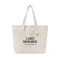 Lake Mohawk Zippered Tote