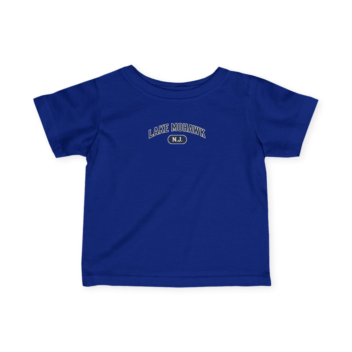 Lake Mohawk Mini Camp Logo Infant T-Shirt - Shop Lake Mohawk - Royal / 6M