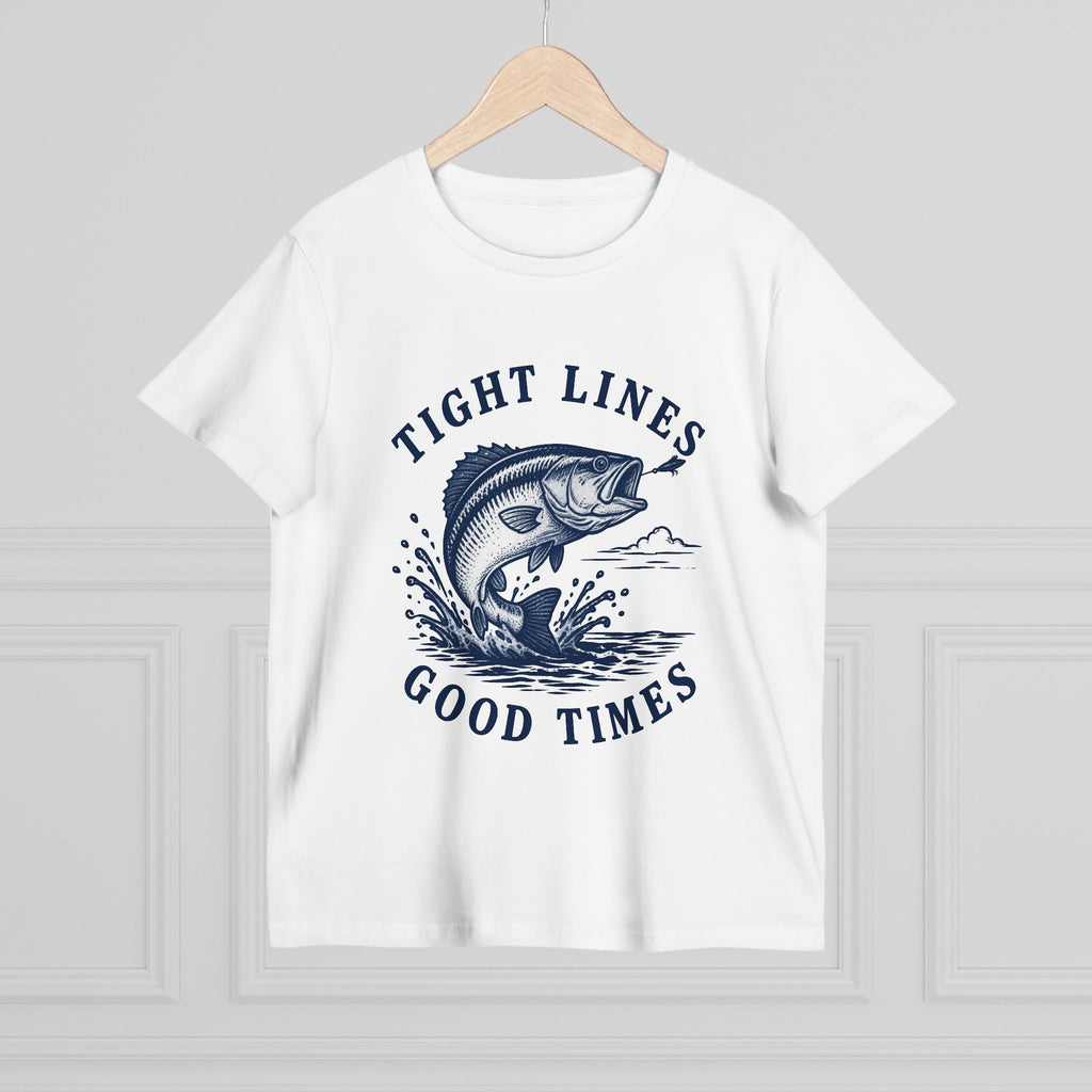 Tight Lines, Good Times Women's T-Shirt - Shop Lake Mohawk