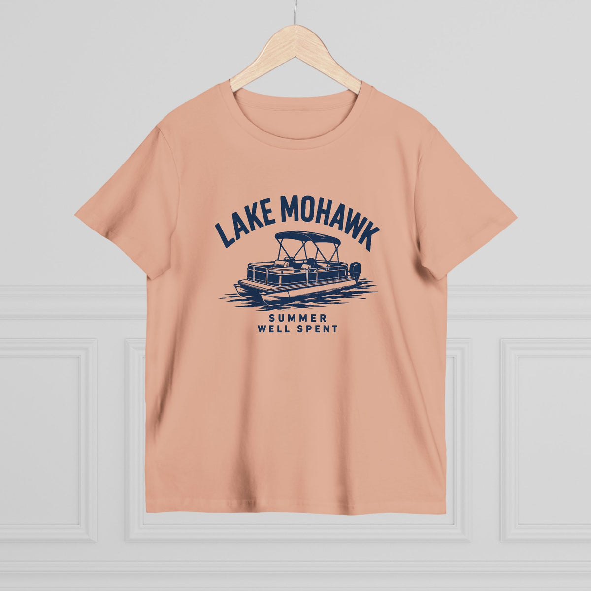 Lake Mohawk Pontoon Boat T-Shirt - Shop Lake Mohawk