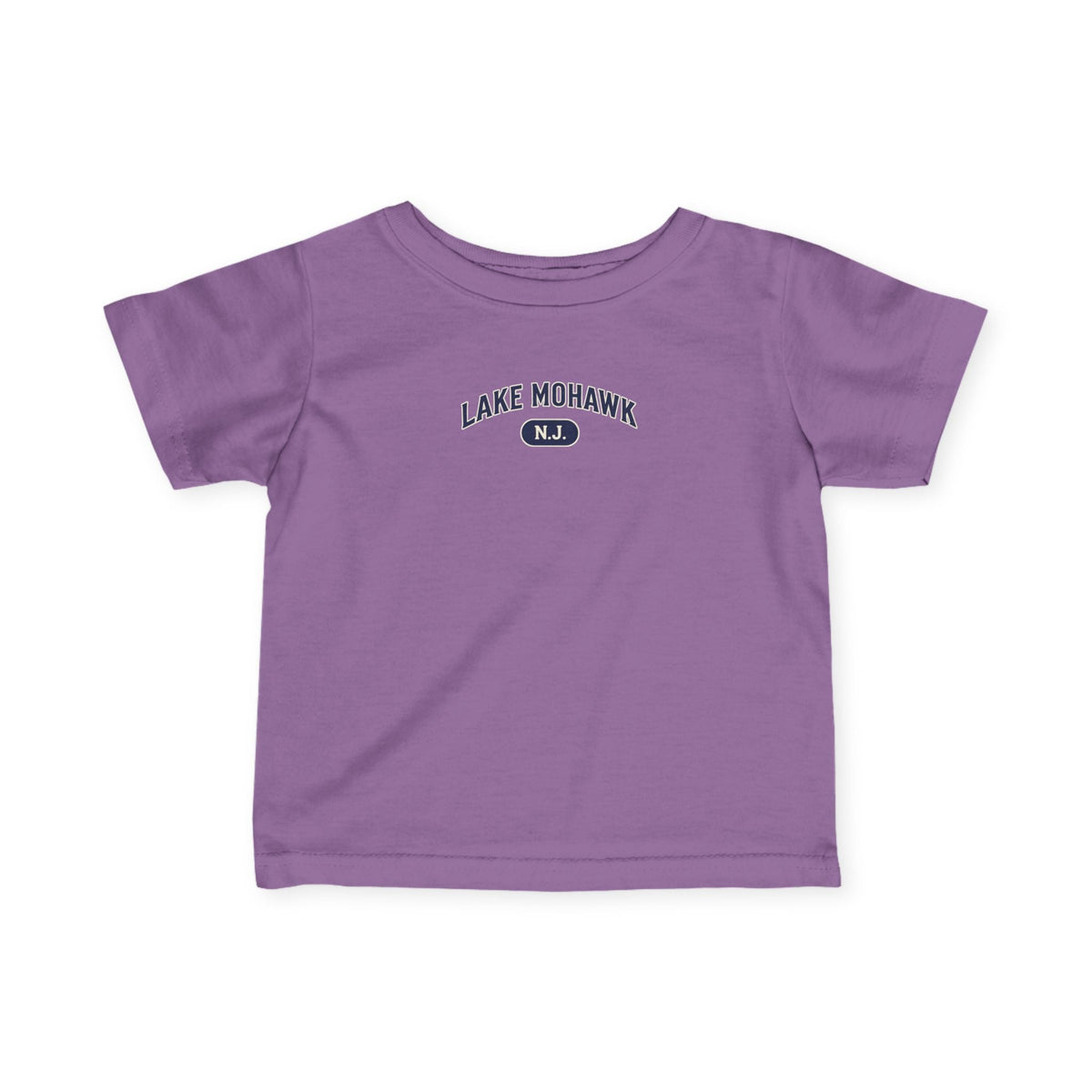 Lake Mohawk Mini Camp Logo Infant T-Shirt - Shop Lake Mohawk - Lavender / 6M