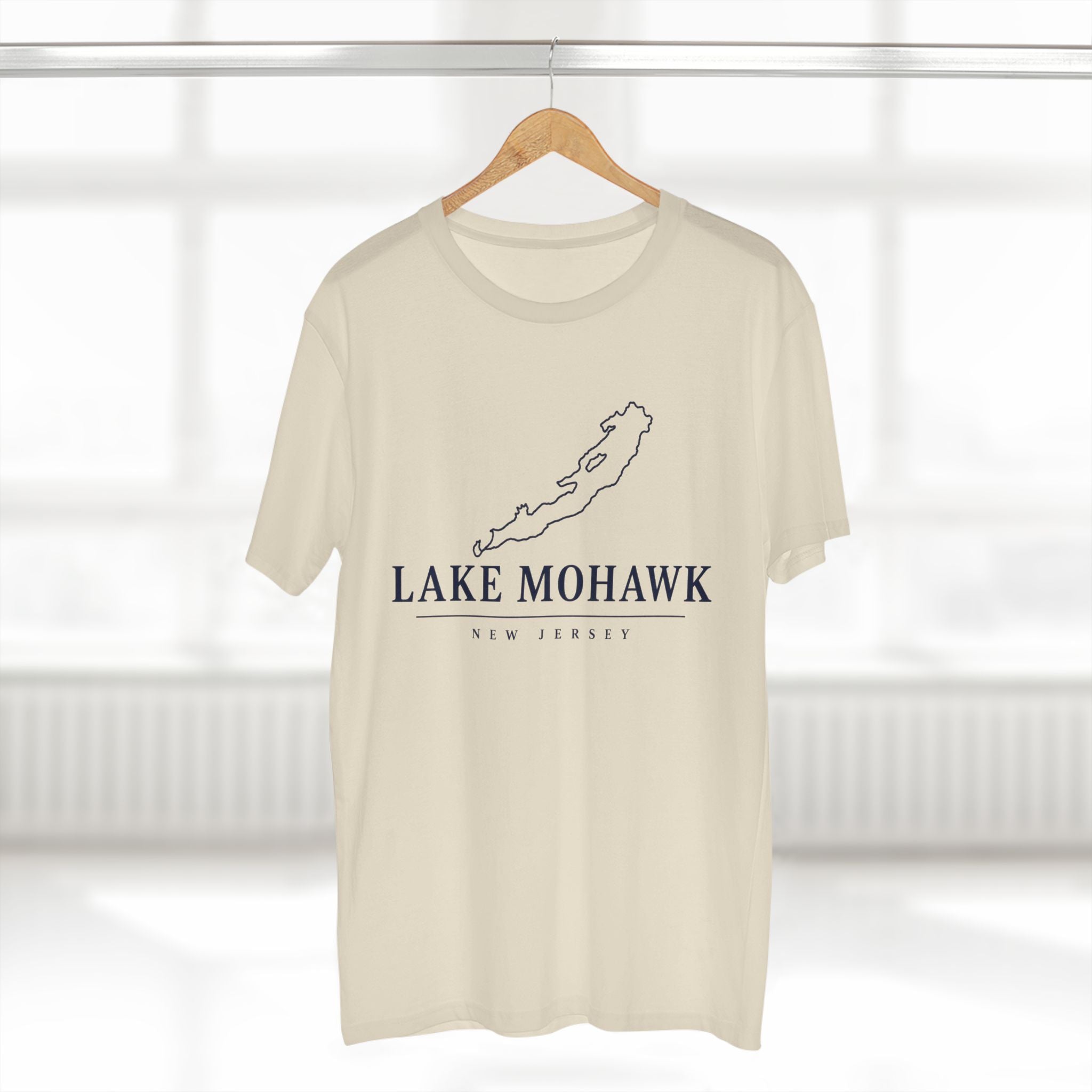 Lake Mohawk New Jersey Map Tee
