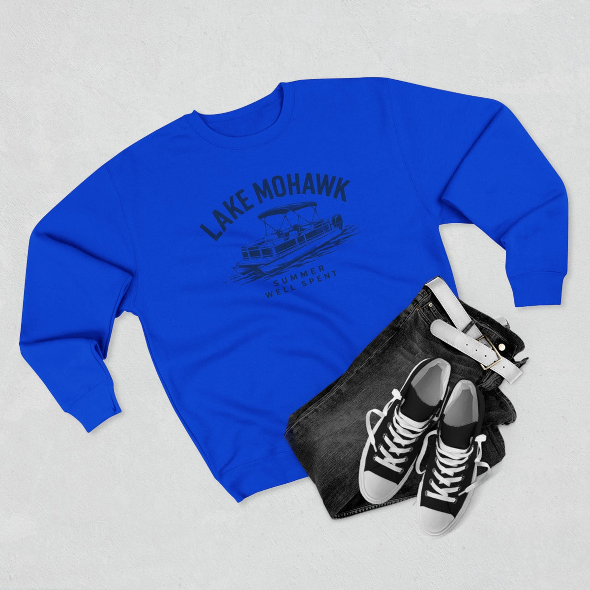 Summer Well Spent Crewneck - Shop Lake Mohawk