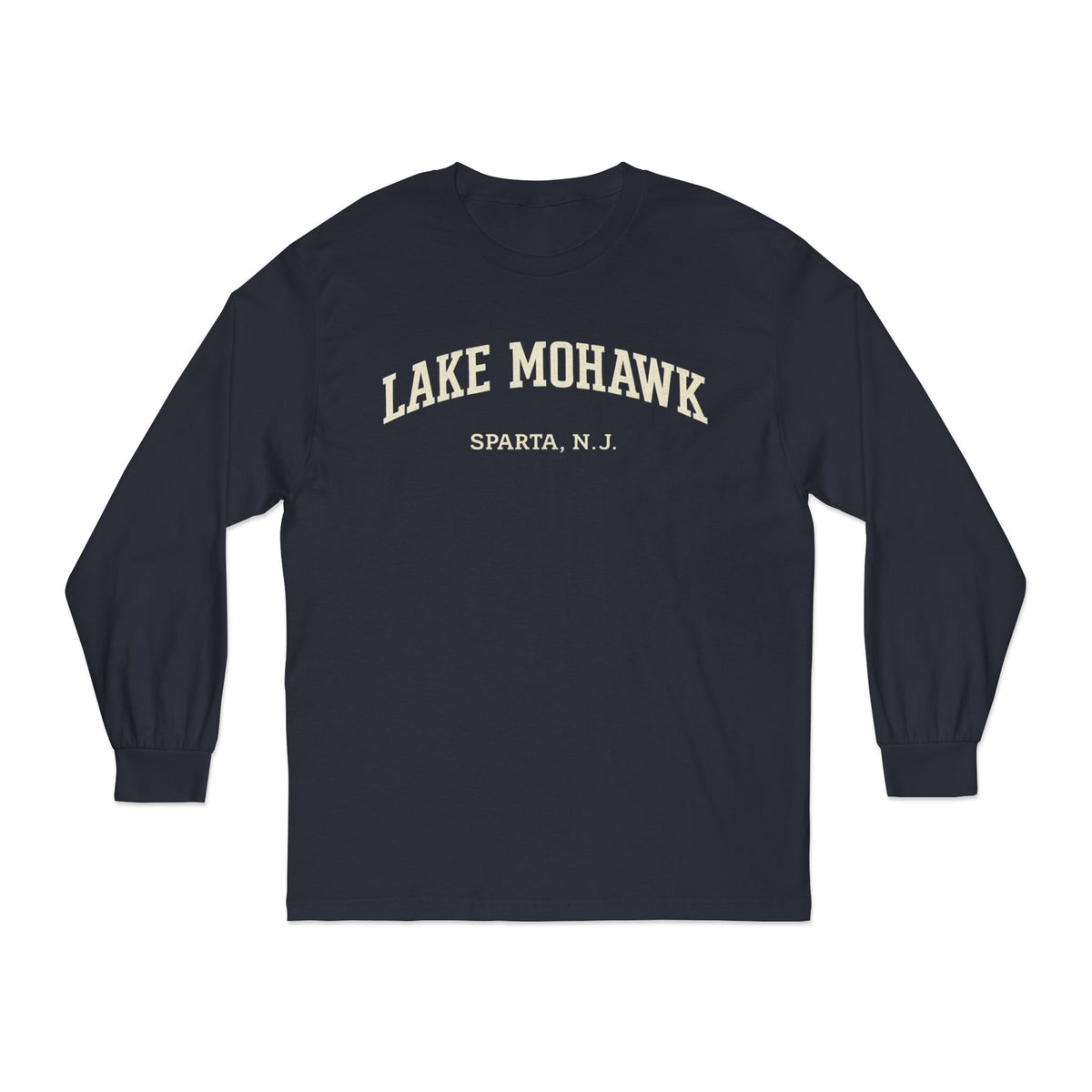 Lake Mohawk Collegiate Long Sleeve - Shop Lake Mohawk - Black / S