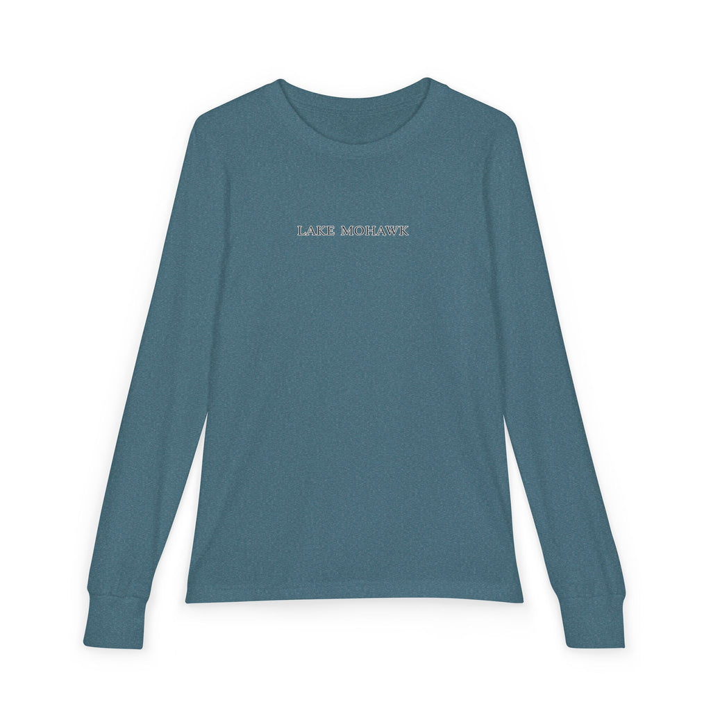 Lake Mohawk Youth Long Sleeve - Shop Lake Mohawk - Heather Deep Teal / S