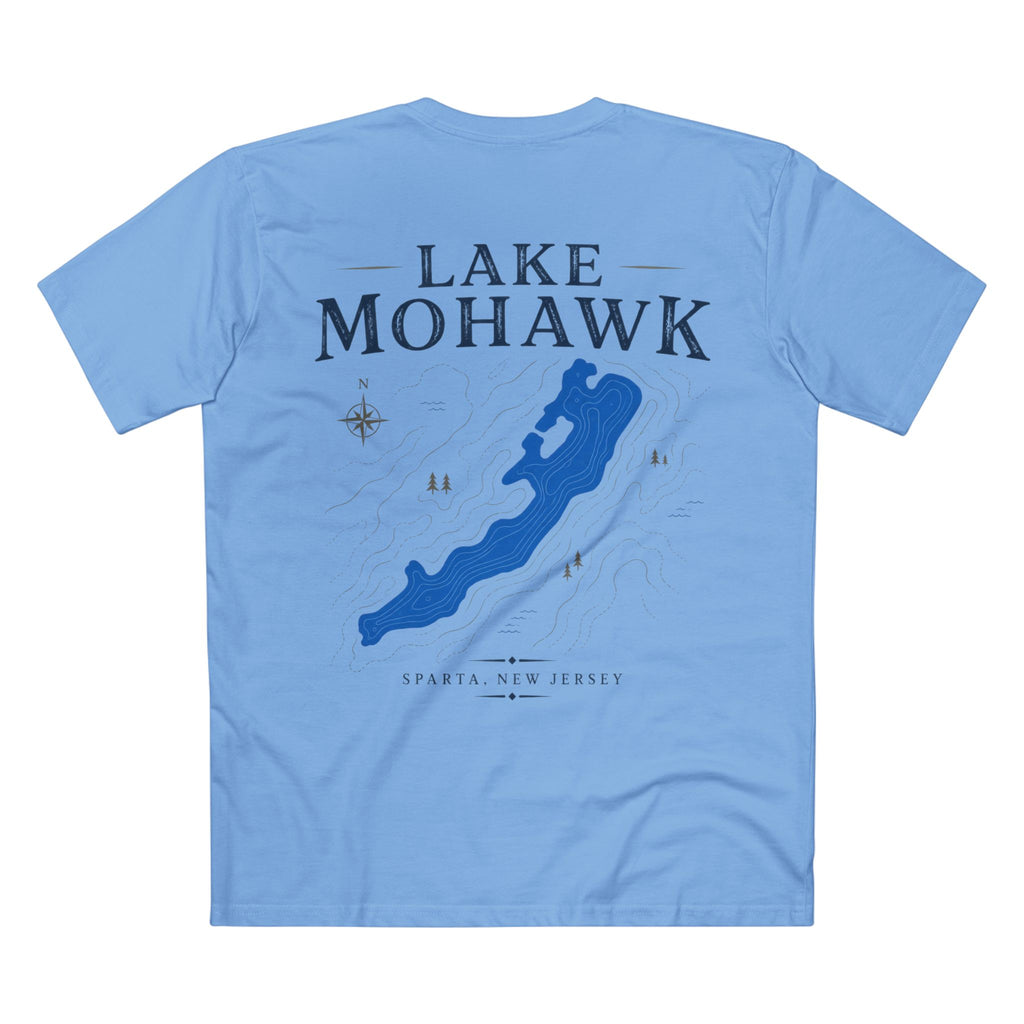 Lake Mohawk Map Tee