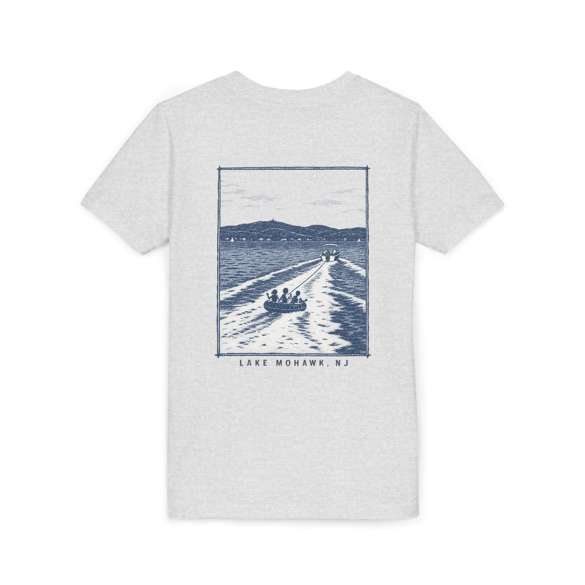 Lake Mohawk Scenic Boat Youth T-Shirt - Shop Lake Mohawk