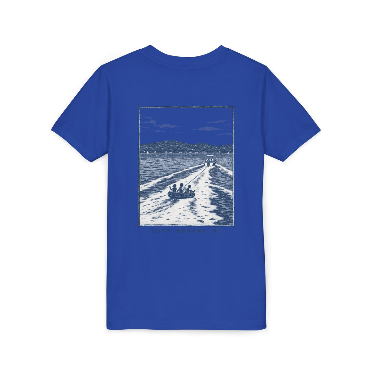 Lake Mohawk Scenic Boat Youth T-Shirt - Shop Lake Mohawk