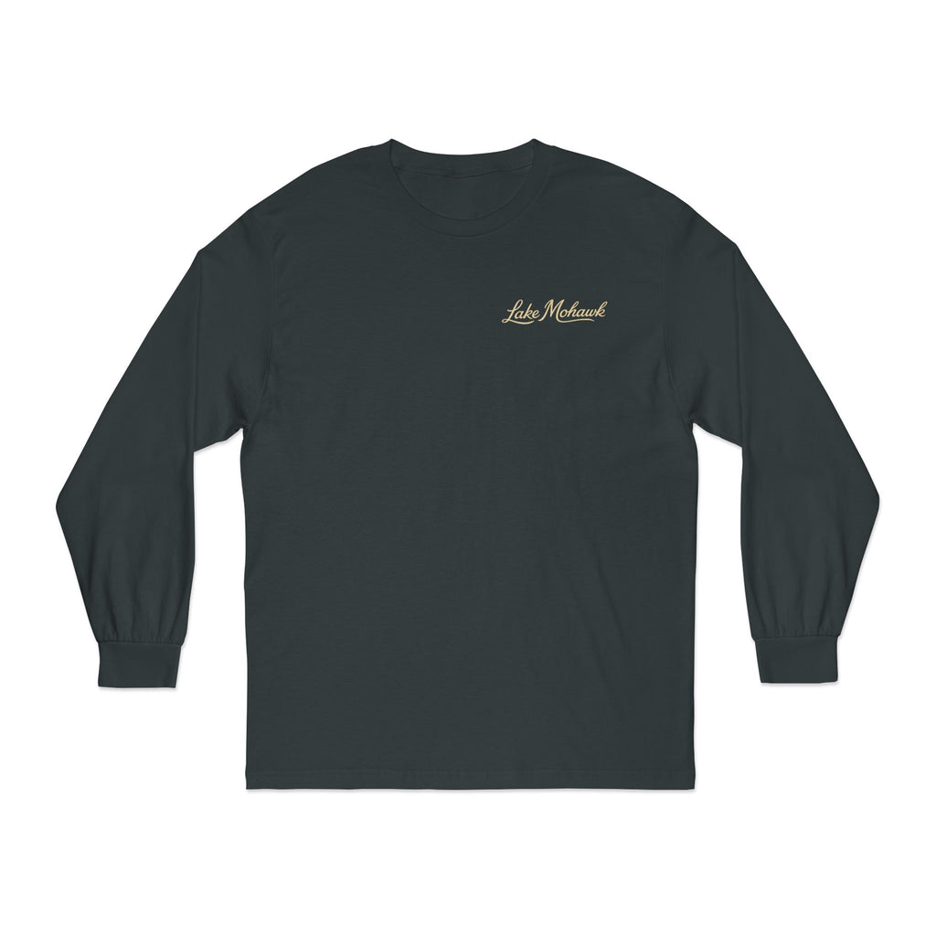 Lake Mohawk Script Long Sleeve - Shop Lake Mohawk - Navy / S