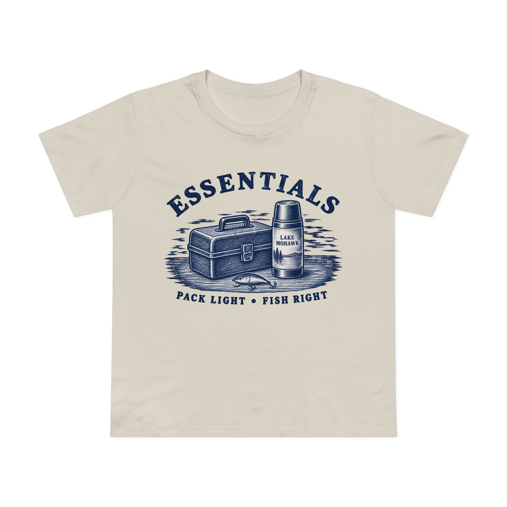 Pack Light • Fish Right T-Shirt - Shop Lake Mohawk - Bone / XS