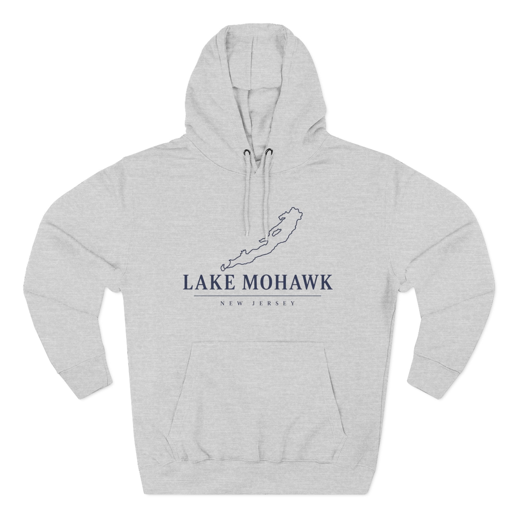 Lake Mohawk Map Hoodie